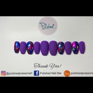 Custom gel press ons